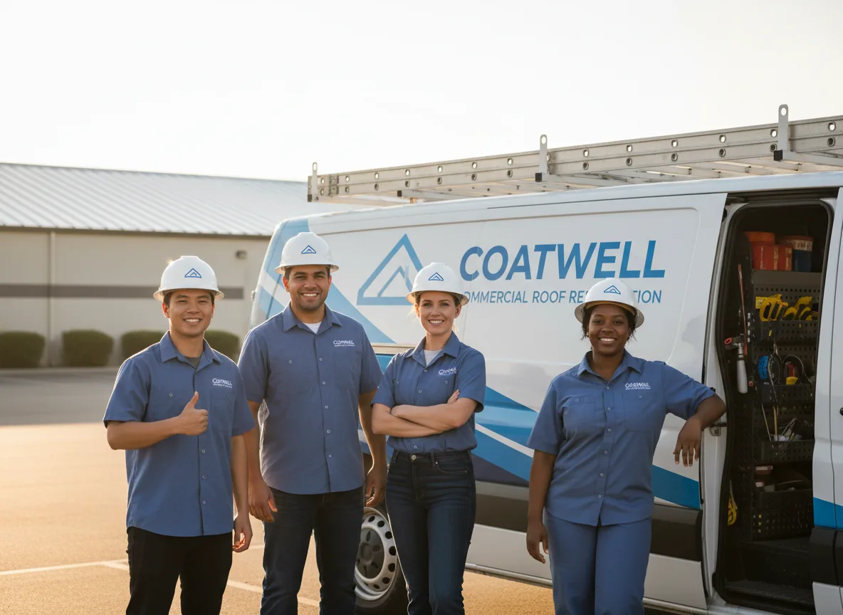 Commercial roof coating company in East Spencer, NC